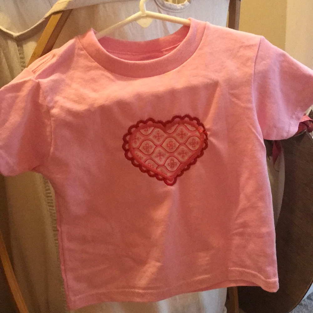 Toddler girls short sleeve shirt